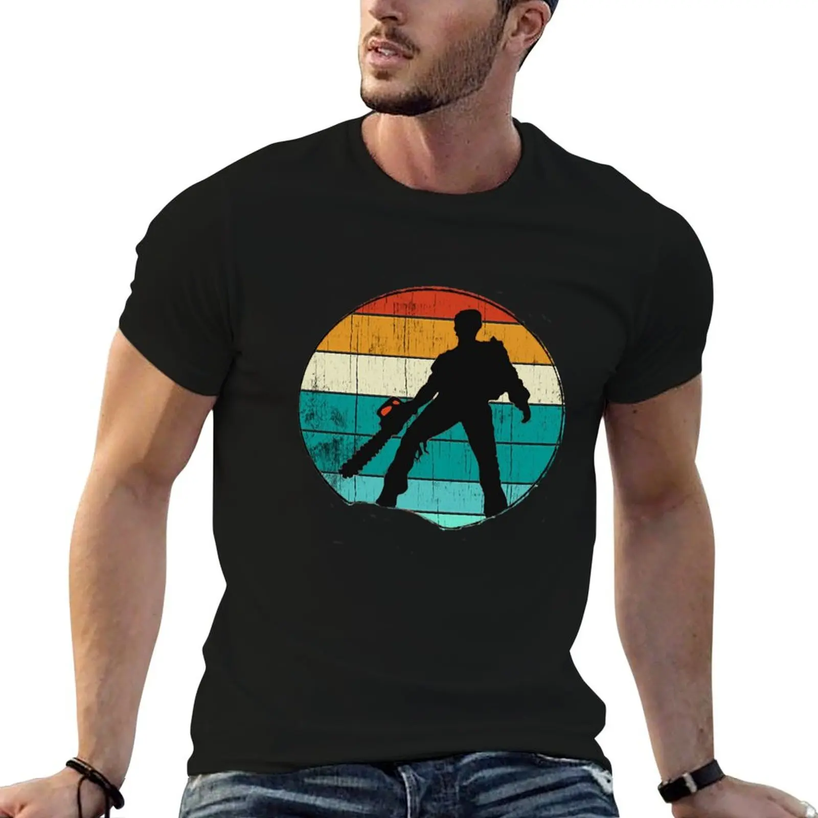 Zombies Ash Vs Evil Dead T-Shirt Graphic Print Short Sleeve T-Shirt