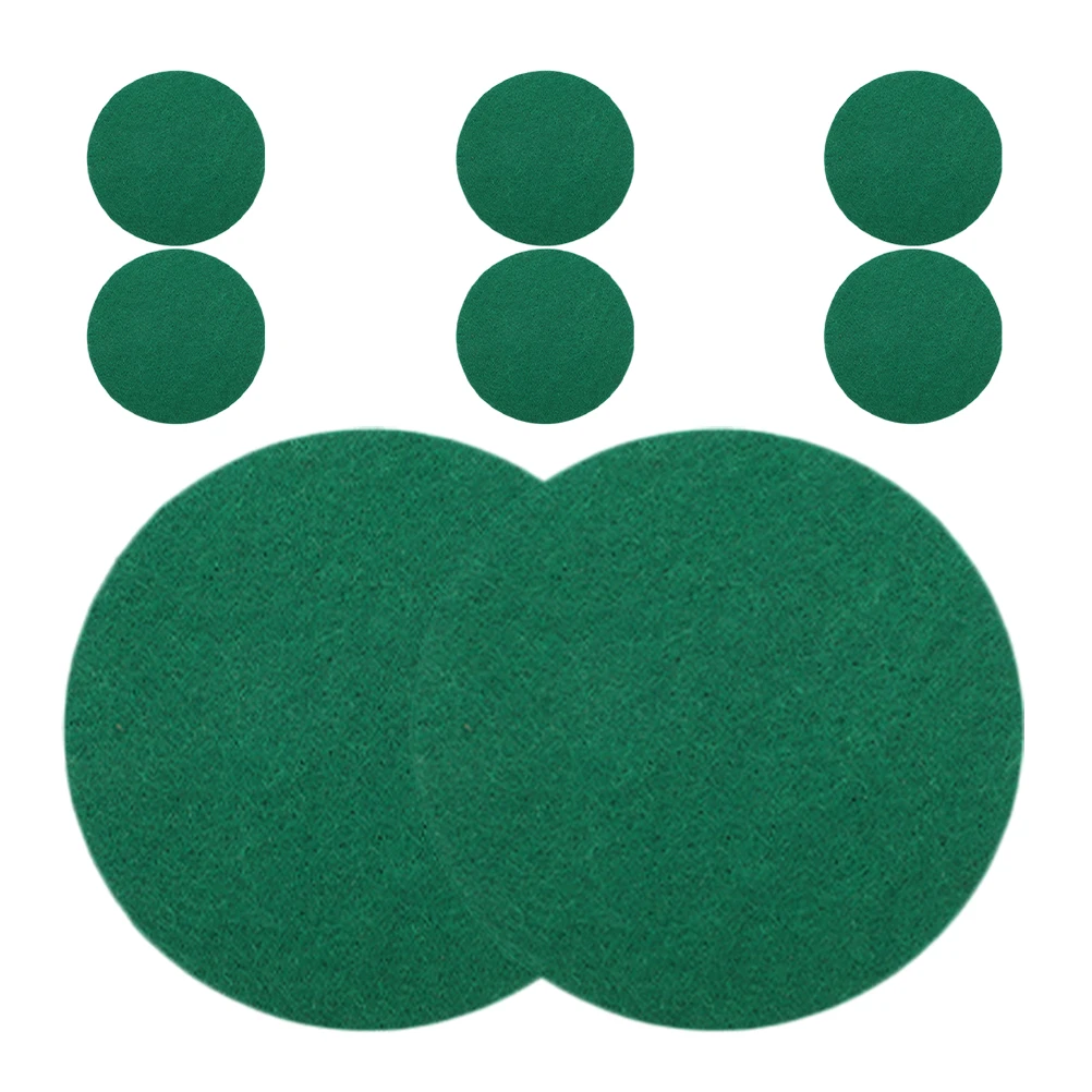 

8pcs Hockey Pusher Pads Table Hockey Bat Pads Flannel Replacement Parts Mini Game Family Fun Smoother Powerful
