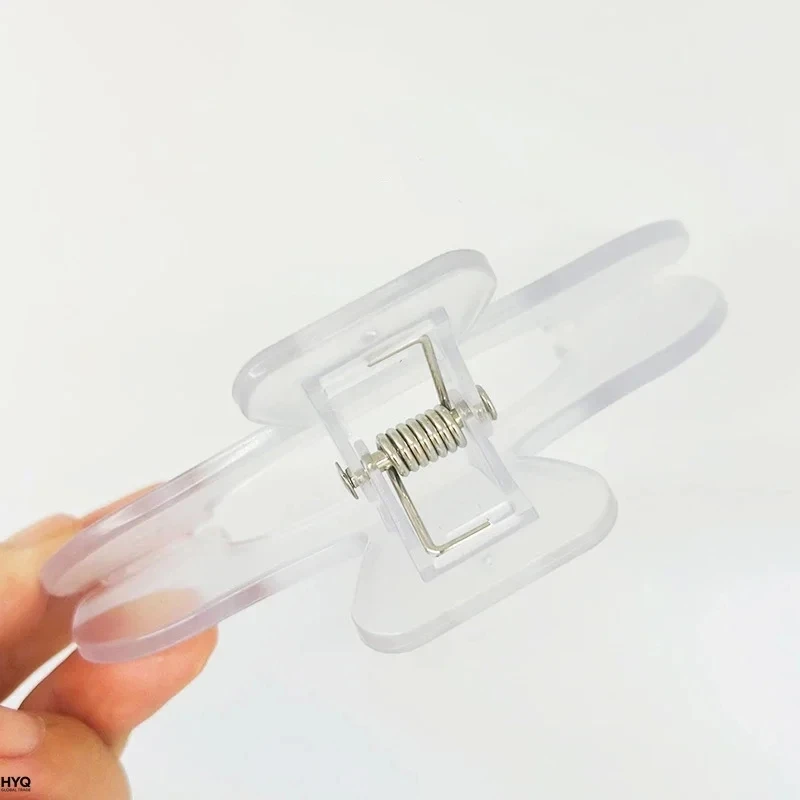 Large Clear Plastic Book Clip Page Holder Lab Manual Reference Open Keep Hands Free Study Reading Tool