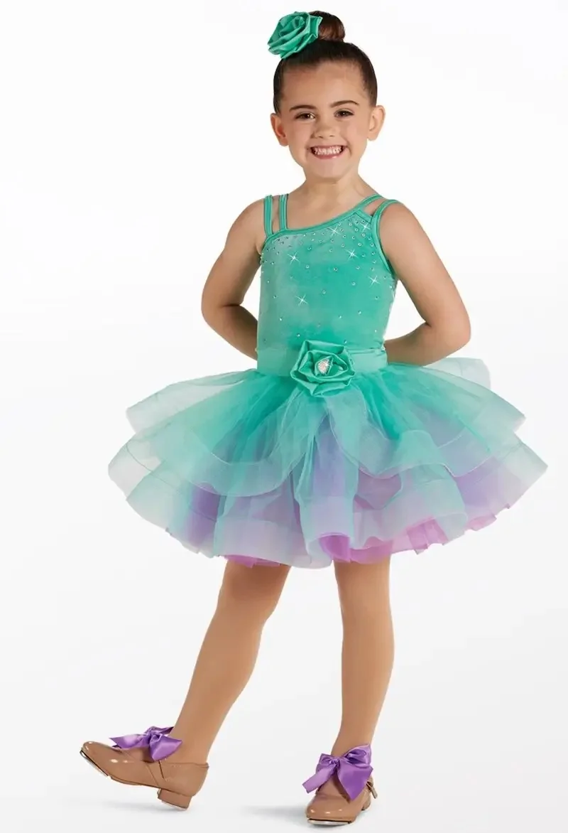 ballet-shoulder-baring-puffy-skirt-jazz-performance-costume