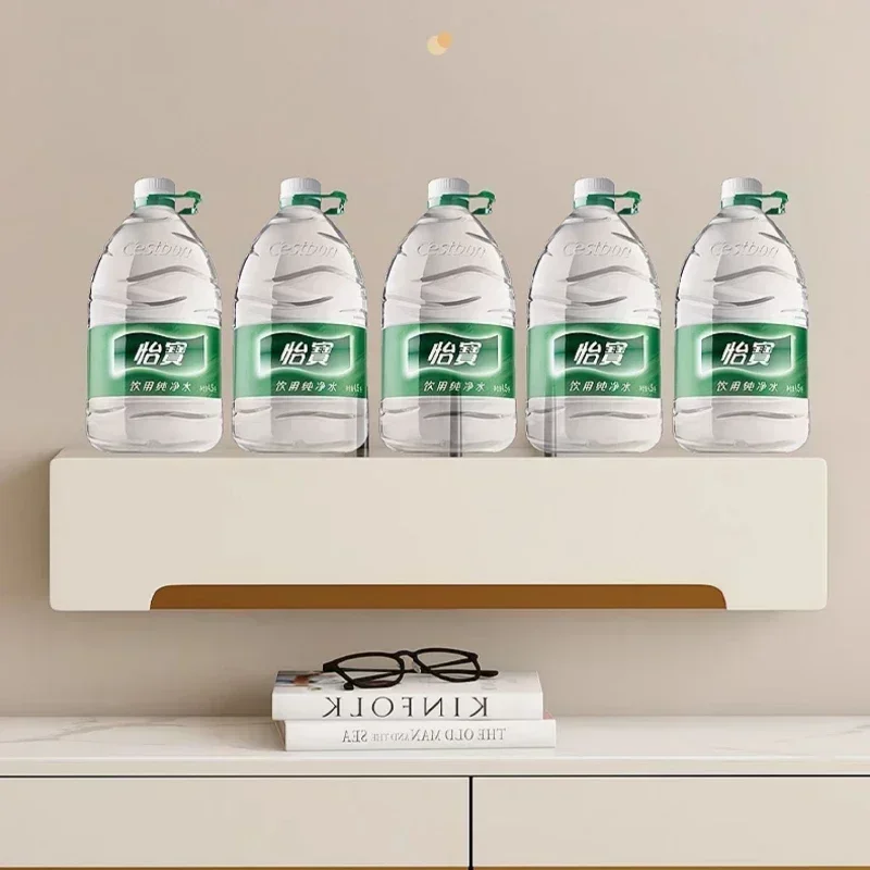 Cream-Style TV Router Box Wall-Mounted Power Cord Organizer Set-Top Dust-Proof Rack Multi-Function Plug Board Holder - Image 5