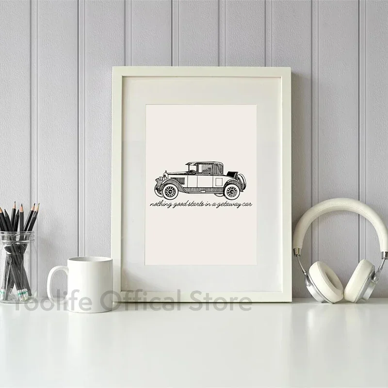 الحديثة الحد الأدنى جدار الفن خطوط مجردة تايلور أليسون سويفت HD قماش المشارك طباعة غرفة نوم المنزل غرفة المعيشة ديكور هدية