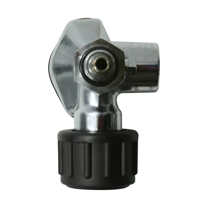 Acecare 30Mpa Big Gauge Valve M18*1.5 Valve For Carbon Fiber Cylinder