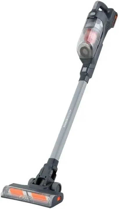 BLACK+DECKER POWERSERIES+ 20V MAX* Cordless Stick Vacuum with LED Floor Lights, Lightweight, Removable Battery