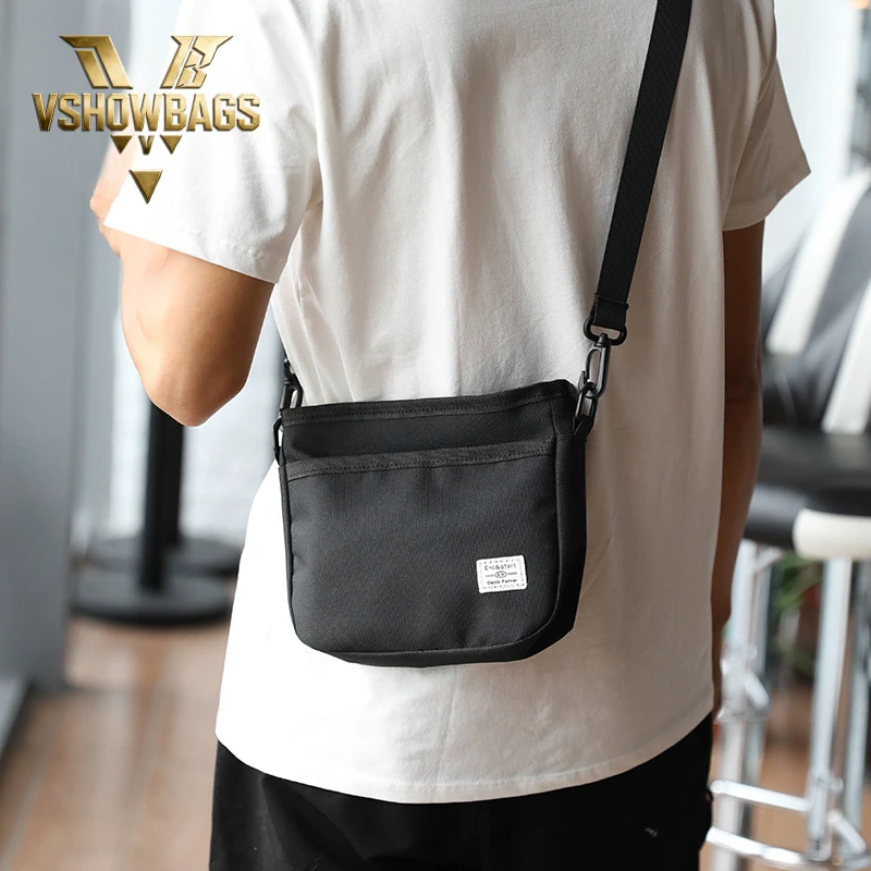 Factory Direct Men's Trendy Brand Single Shoulder Bag Oxford Cloth Men's Crossbody Bag Casual Messenger Bag Summer Small Bag