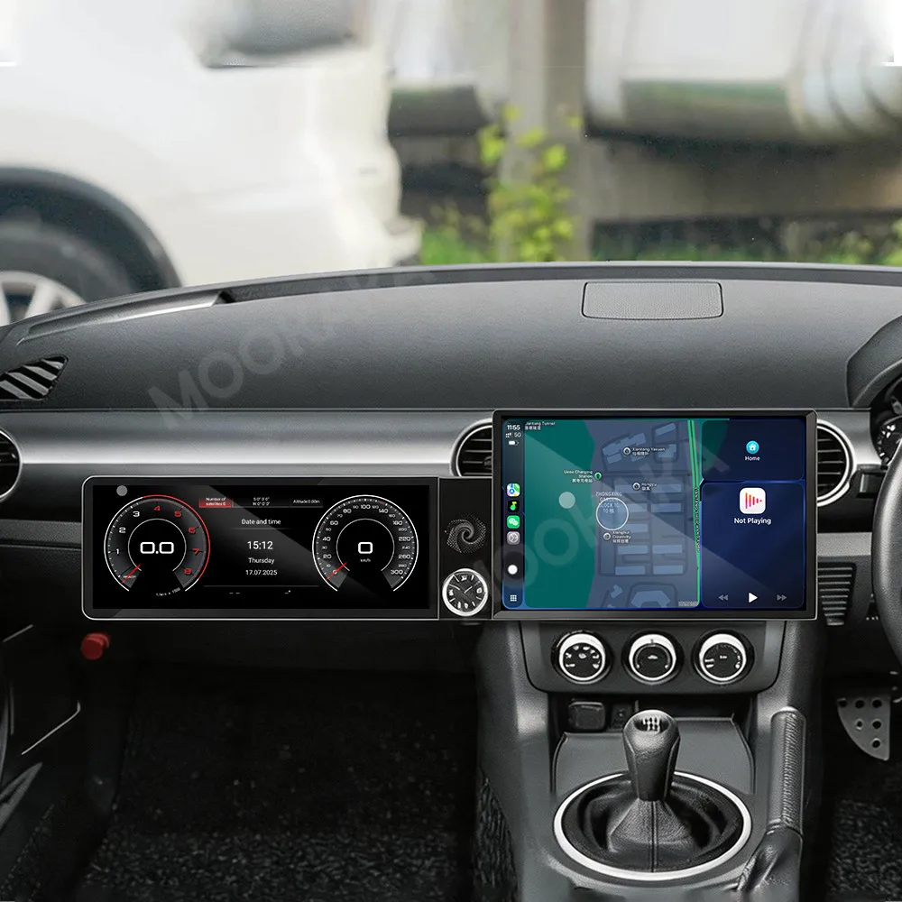 13.1+12.3 Inch Screen Car Radio For Mazda MX5 2005-2015 Android GPS Navigation Multimedia Video Stereo Receiver Head Unit
