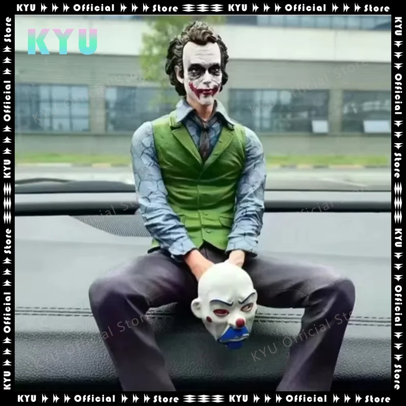 Detective Comics Joker Car Rear Accessories Action Figure Mafex Suicide Squad Joker Harleen Quinzel Supervillain Model Gift Toys