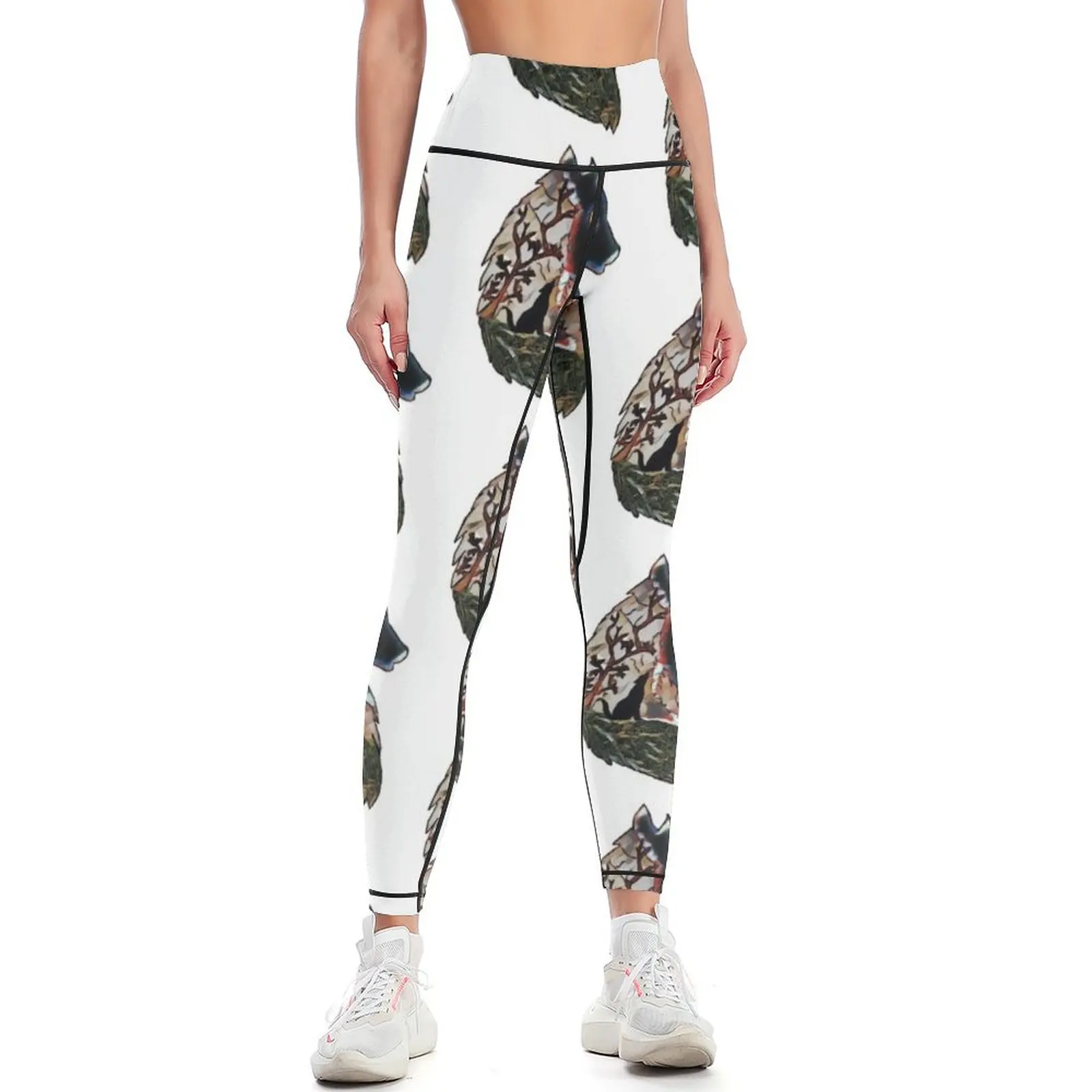 

Wolf Mountain Leggings Leginsy push up Sports pants for gym's clothing push up legging Womens Leggings