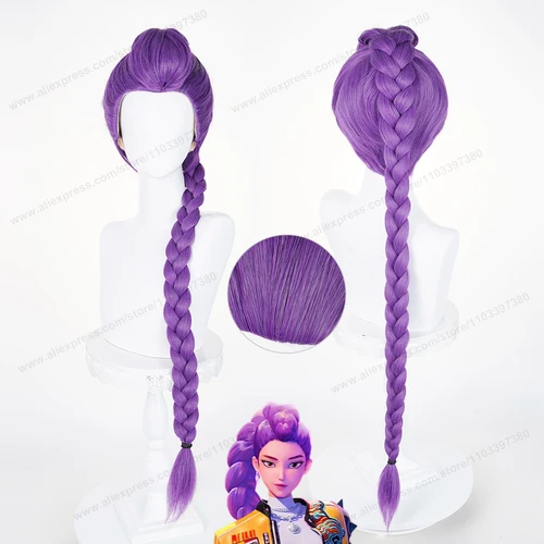 Imagen 2 del producto Saja Boys Baby Rumi Mira Zoey Abby Jinu Mystery Romance Cosplay peluca sintética hombres mujeres pelo Anime pelucas resistentes al calor