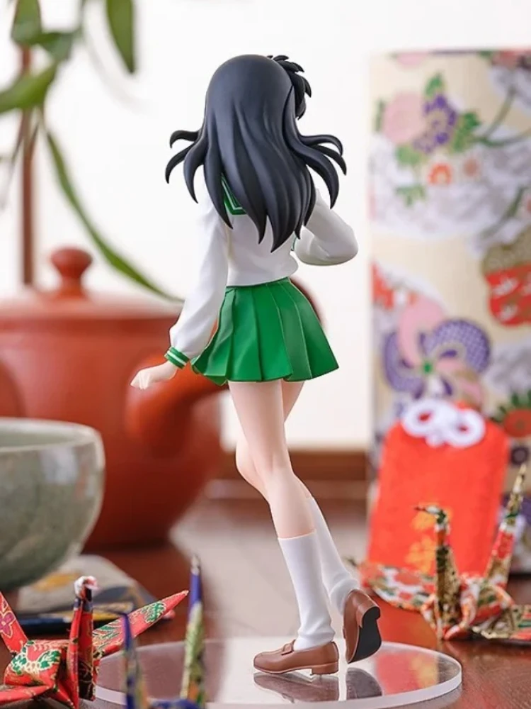 【tm】disponibile-gsc-pop-up-parade-inuyasha-higurashi-kagome-statuette-modellino-giocattolo-regalo-ornamento-da-collezione