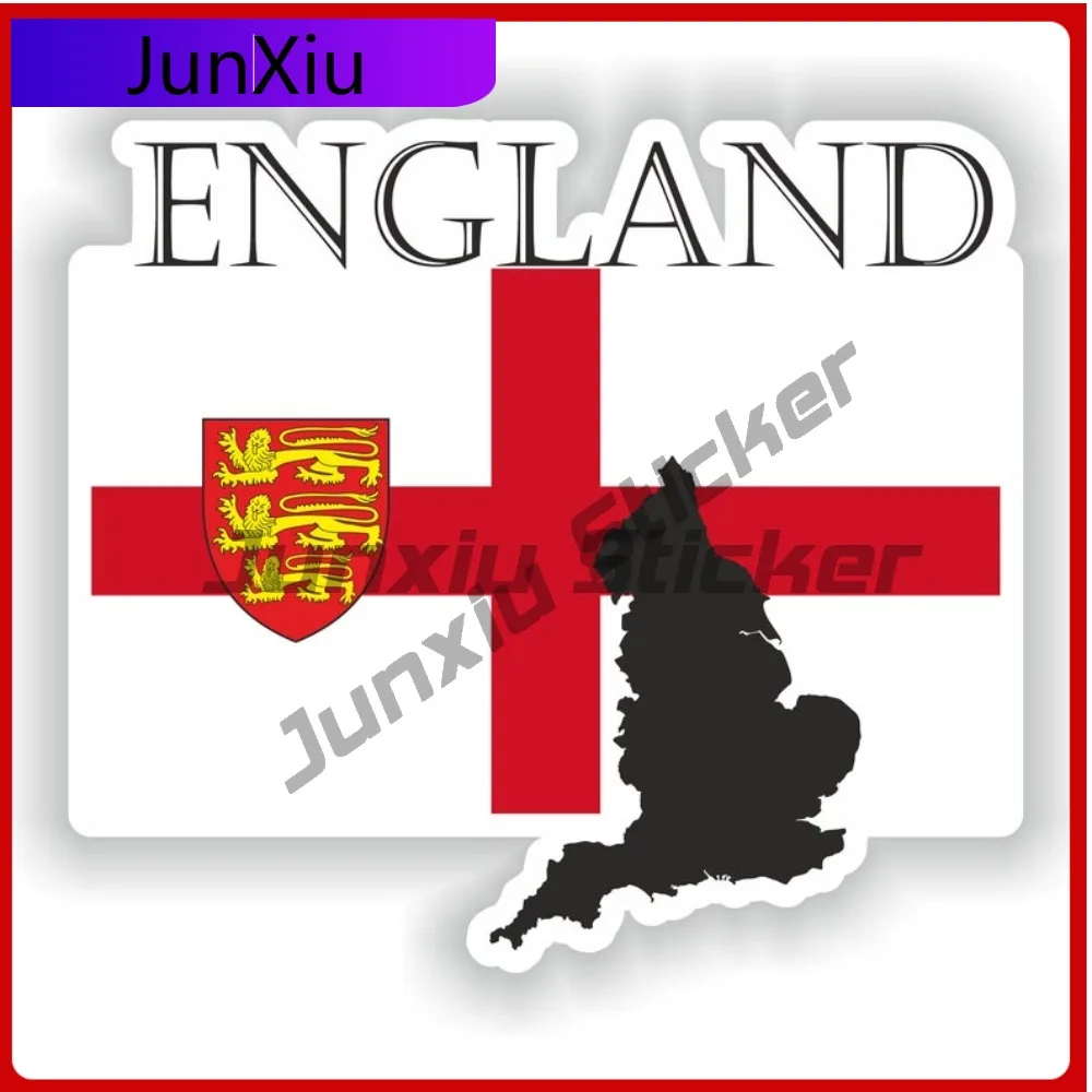 

England Design Stylish Car UV Resistant Sticker Accessory Anime Fade Scratch Shape Sticker Stylish Cool Wall Proof Vinyl Truck