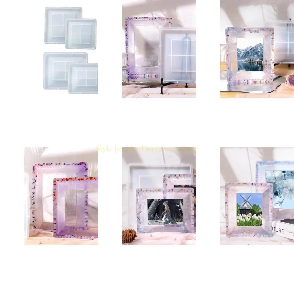 

D46E Square Photo Rame Rame Plom