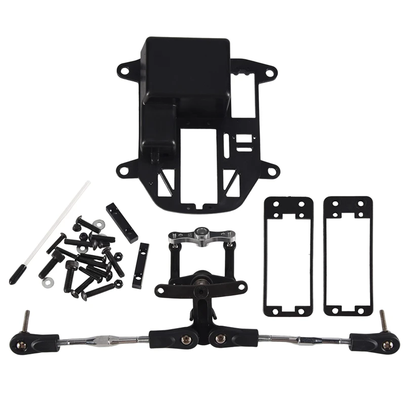 Aluminiowa symetryczna oś kierownicza do samochodów wspinaczkowych, symetryczny zestaw kierowniczy pasujący do silnika 1/5 ROVAN KM BAJA 5B 5T 5SC