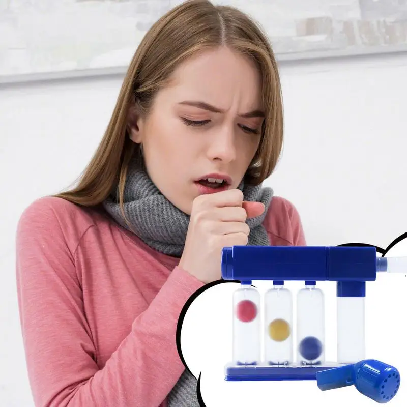 

Incentive Spirometer Adult Lung Exerciser Device With 3 Balls Lung Trainer Breath Strengthening Device Breathing Trainer For