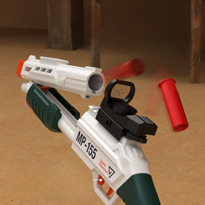 MP155 Gewehr Lange Spielzeugpistole Airsoft Launcher Weiche Kugeln Outdoor Sport Spiel Schrotflinte Waffe für Kinder Geburtstagsgeschenk