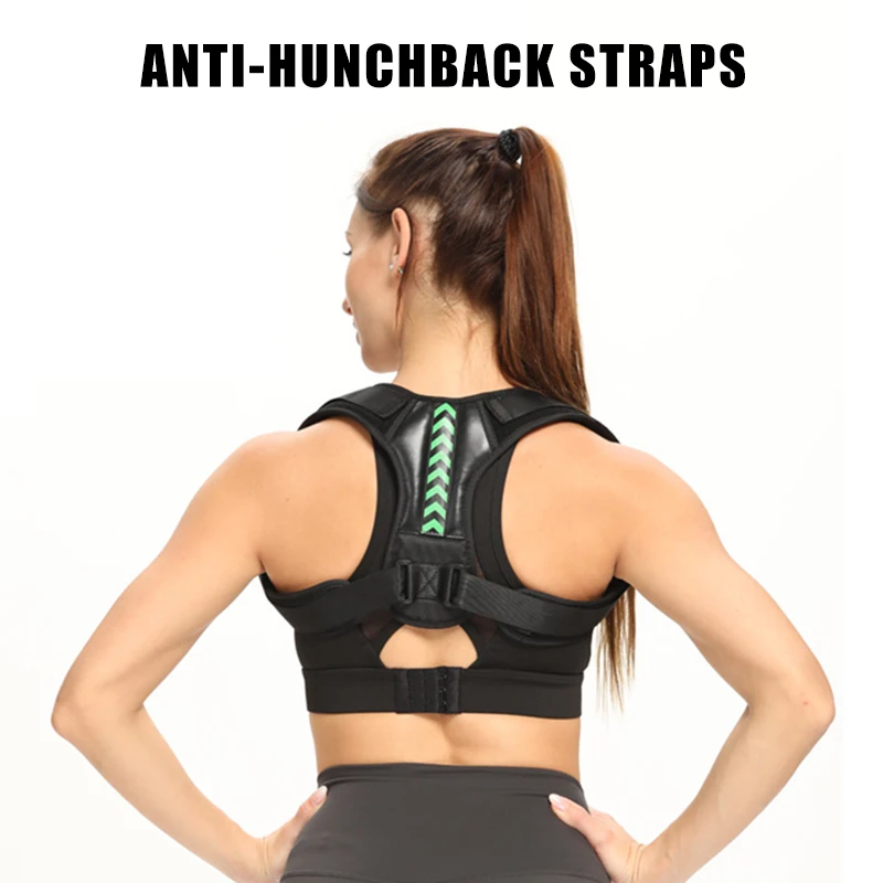 Back Orthosis With Adult Prevention Of Humpback Open Shoulder Chest Pressure Adjustable Clavicle Retainer Sitting Posture