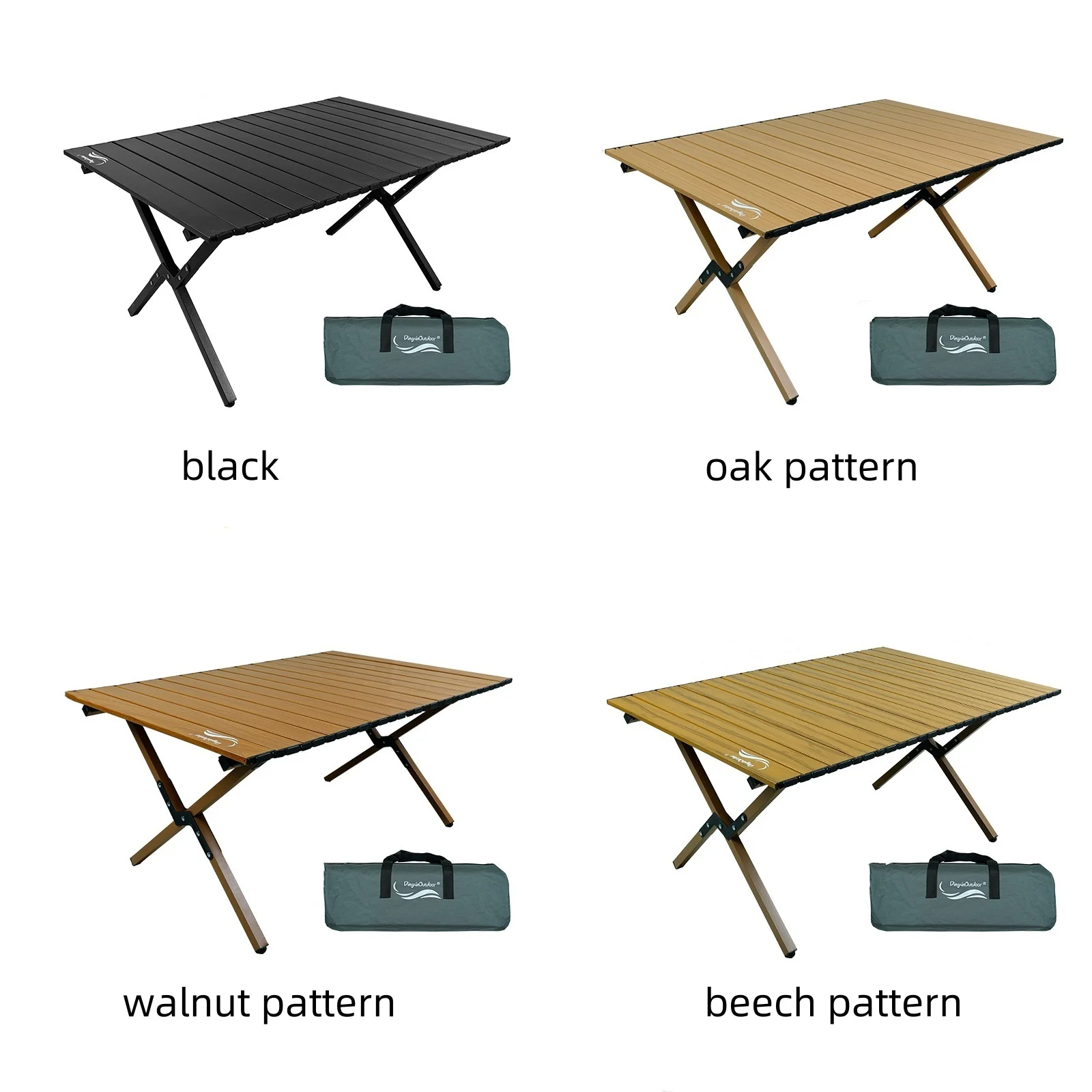 Яичный рулет, портативный складной стол из углеродистой стали для кемпинга, путешествий, пикника, барбекю, стол