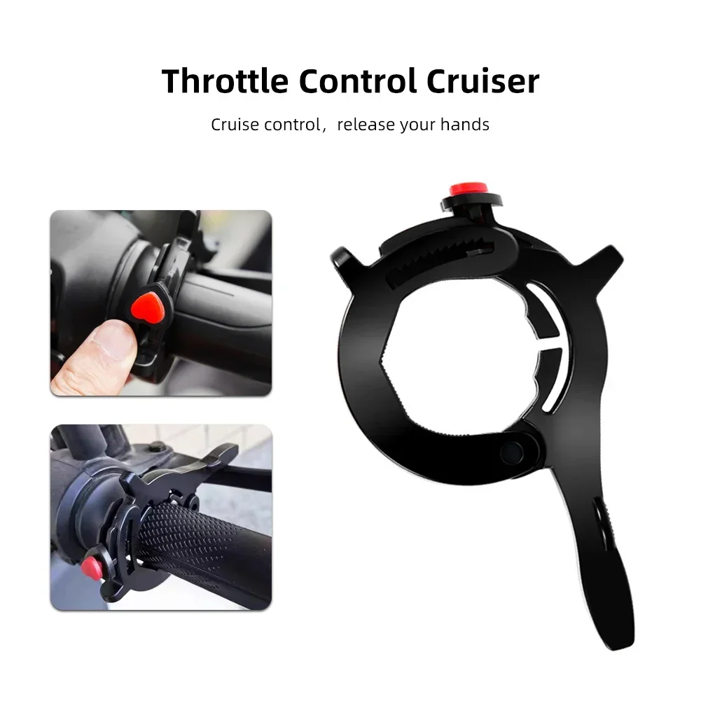 Cruise Control for Motorcycle Throttle Universal Constant Speed Acessories Motorcycle Accelerator Assist Grips for Motorcycle