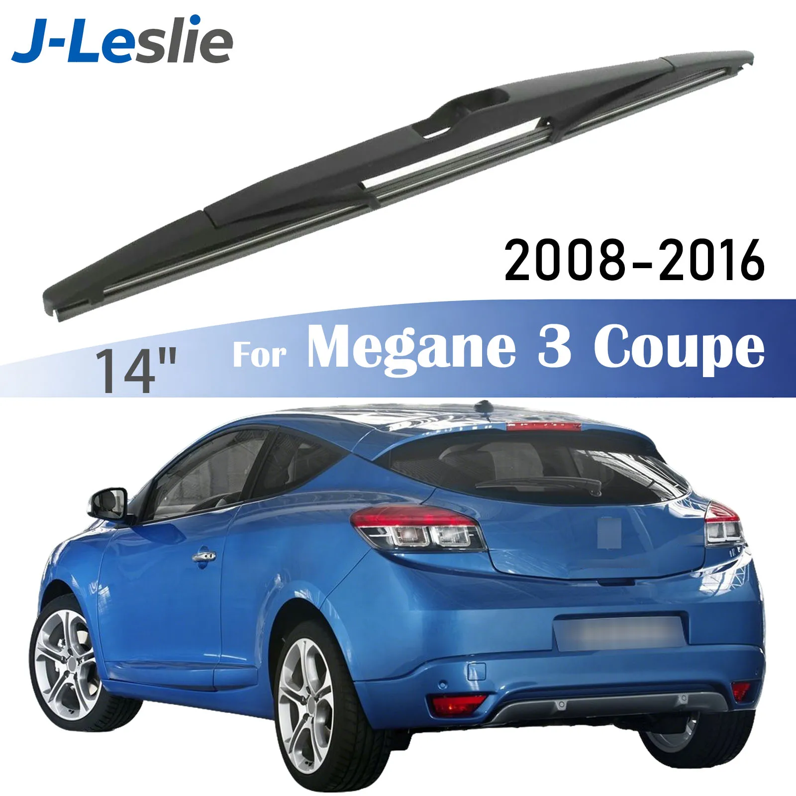 

14" Rear Wiper Blade For Renault Megane III 3 MK3 Coupe 2008-2016 Windshield Windscreen Wipers Washer Window Accessories
