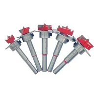 15/20/25/30/35mm Adjustable Carbide Forstner Drill Bits Hinge Hole Opener Boring Bit Tipped Flat Wing Drill Woodworking Tools