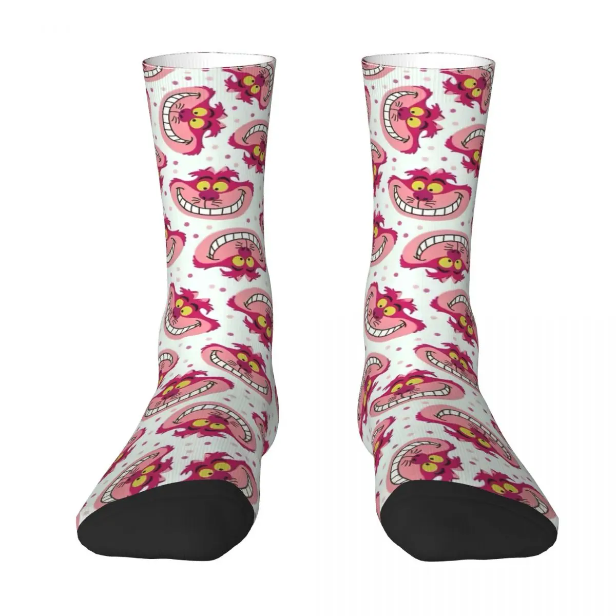 Cheshire Cat Alice In Wonderland Socks Winter Stockings Funny Women Men Comfortable Socks Graphic Outdoor Anti Slip Socks