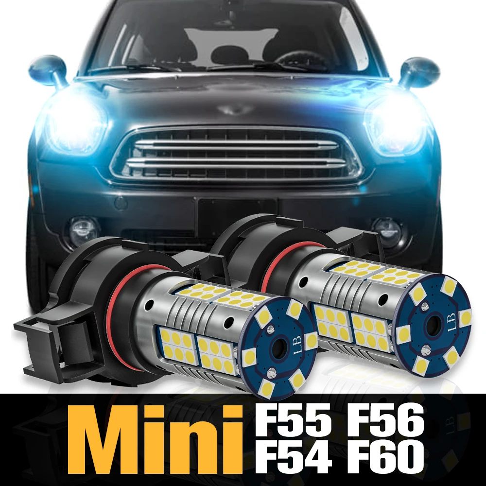 

2x Canbus LED Daytime Running Light DRL Accessories For Mini Cooper F55 F56 Clubman F54 Countryman F60 2013 2014 2015 2016 2017