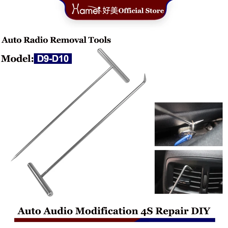 D10 Styling Car Tire Cleaning Hook Stone Car Repair Tools Cleaning Groove Broken Stone Remover Slot Stones Cleaner Tool