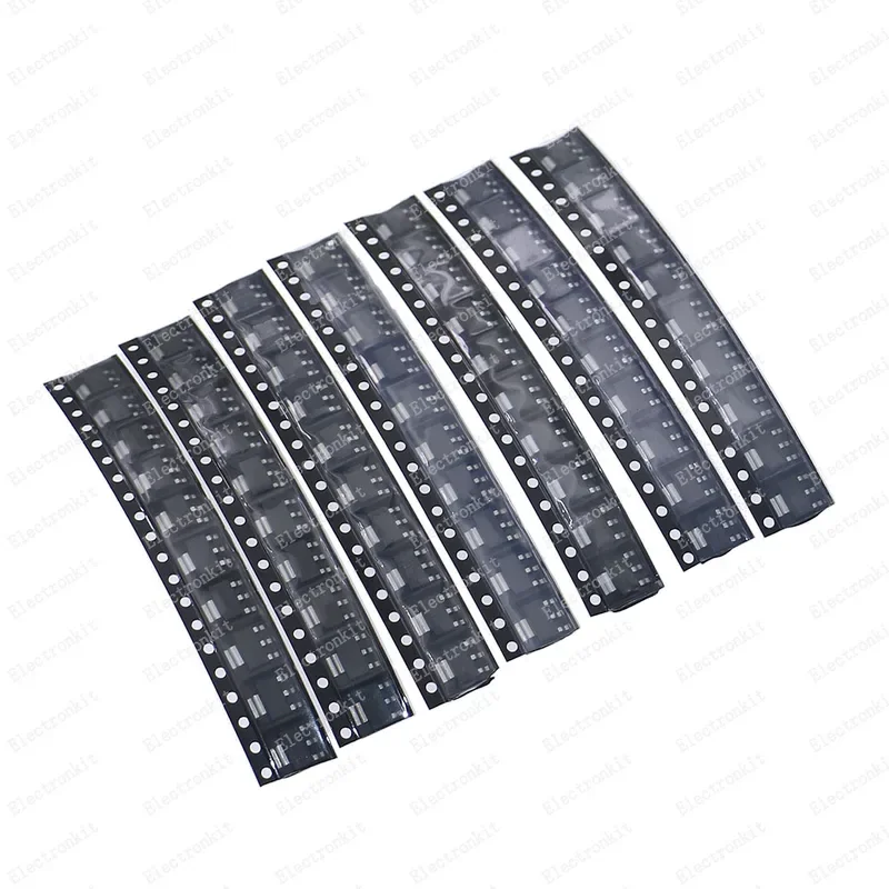 70pcs AMS1117-ADJ 1.2V 1.5V 1.8V 2.5V 3.3V 5V SOT-223 Low Dropout Voltage Regulator SMD Transistor Kit Triode DIY Pack