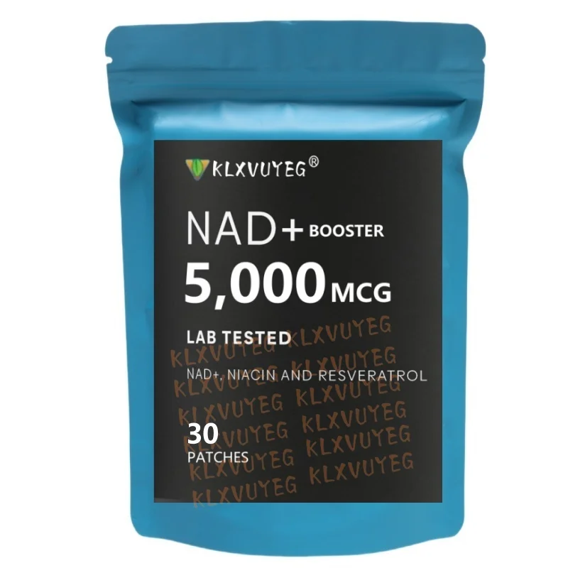 NAD + Boosting Transdermal Patches with NR + Resveratrol Turmeric + Quercetin - Support Cellular Energy, Longevity,Healthy Aging