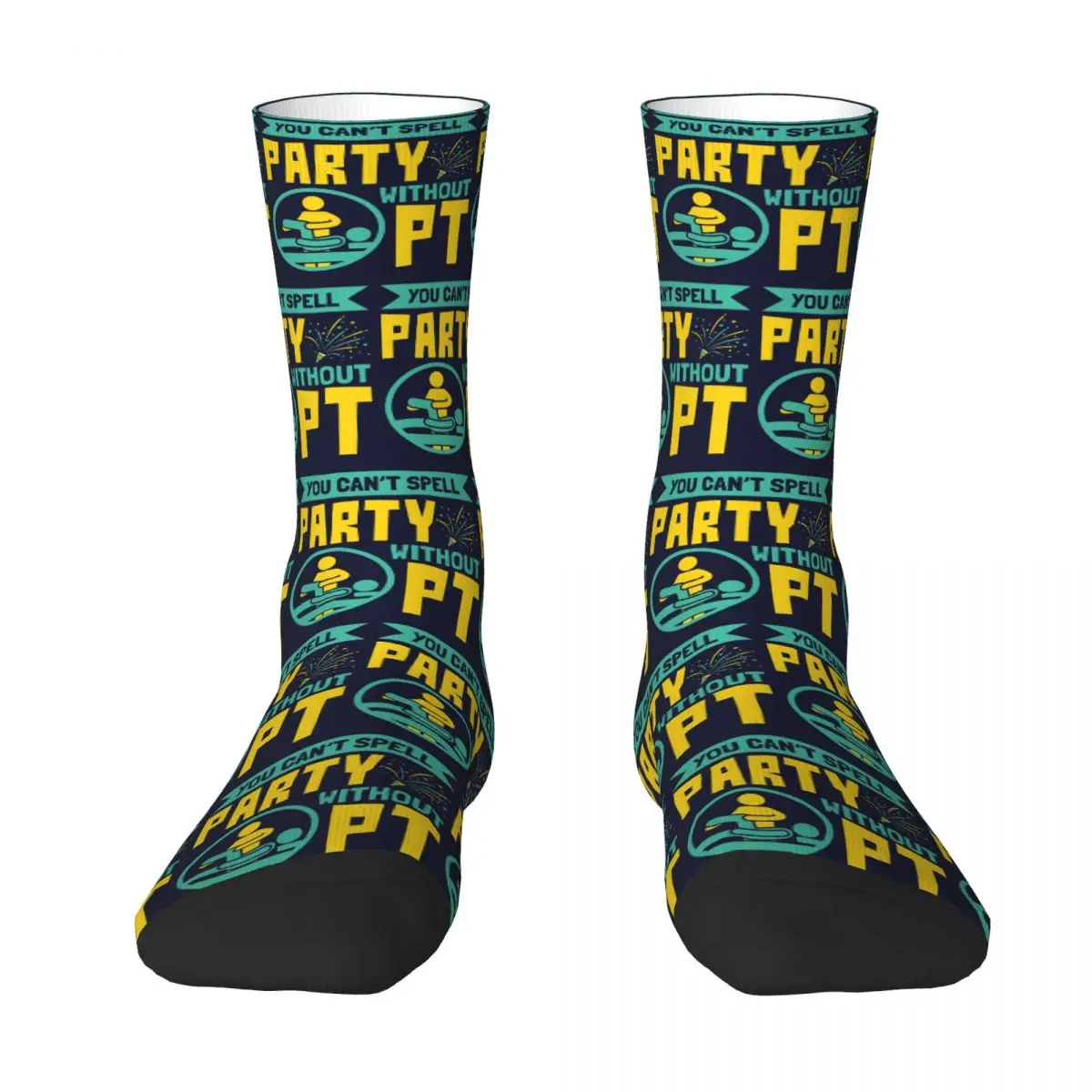 

Physical Therapist You Can't Spell Party Without PT Socks Harajuku Stockings All Season Long Socks Accessories for Man Woman