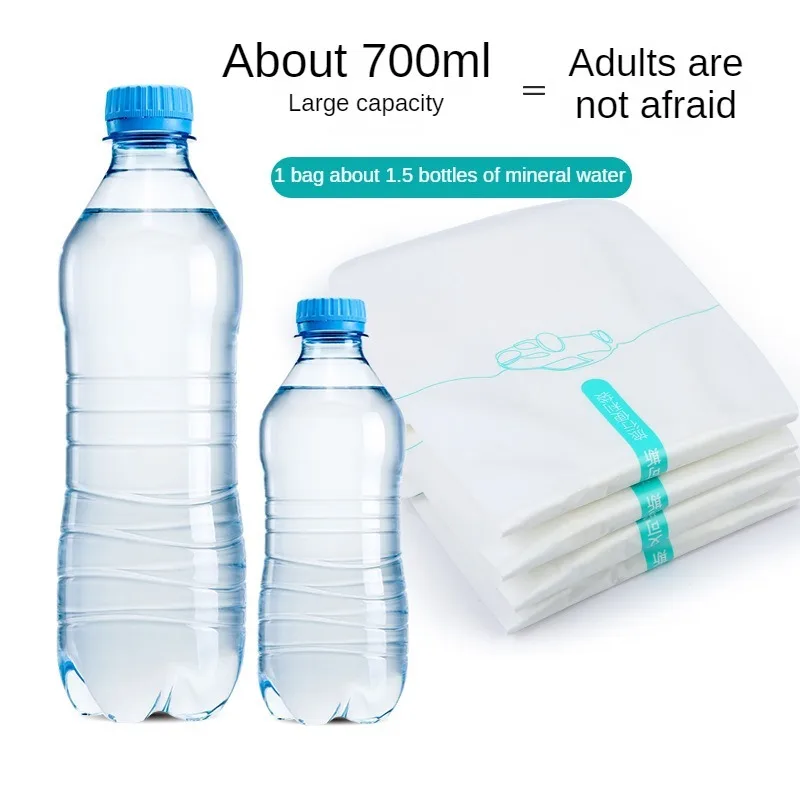 700ml 4pcs Outdoor Travel Emergency Portable Car Urinal Vomit Bags Mini Mobile Toilets Handy Unisex Disposable Toilet Bag