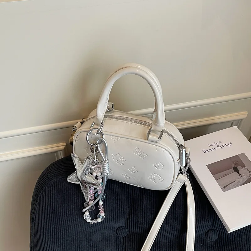 

2025 новая летняя простая нишевая сумка через плечо, трансграничная внешняя торговля, южный ветер, свежий повседневный маленький месенджер