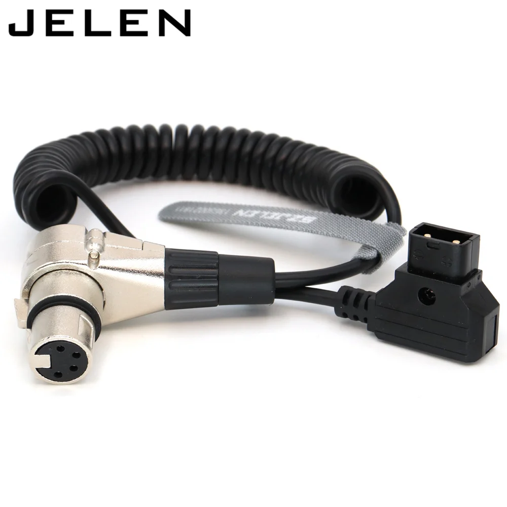 DTAP to XLR 4-pin Female Cable for Power Supply Battery Adapter