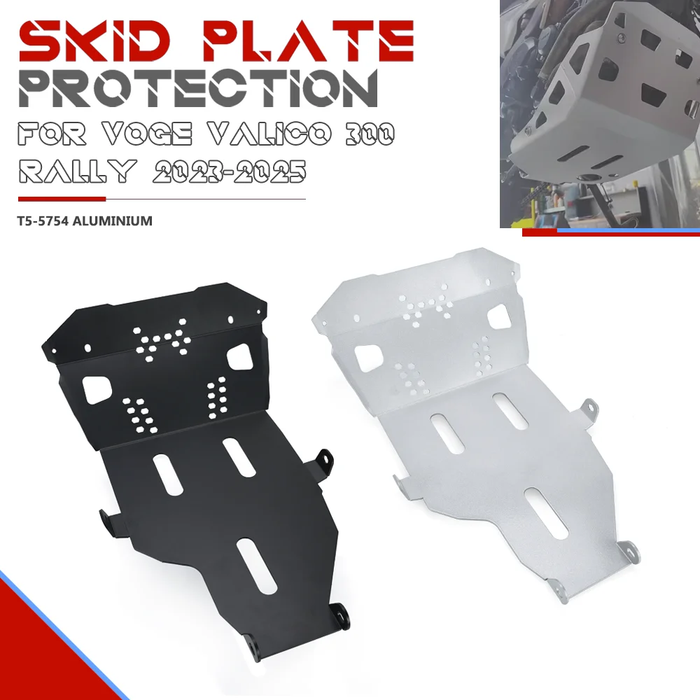 

For Voge Valico/LONCIN VOGE 300 Rally 2023-2025 Motorcycle Chassis Expedition Skid Plate Engine Chassis Protective Cover Guard