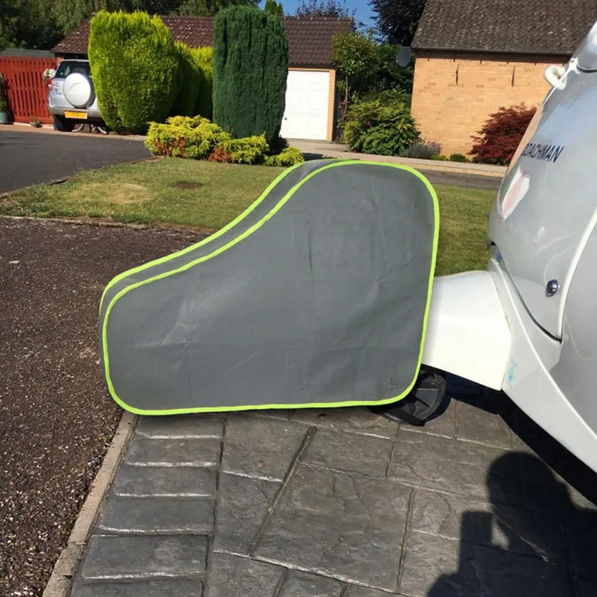 

Breathable Trailer Cover Caravans Hitch Snow Dust Dustproof Protector Tongue Cover Tow Coupling Lock Tongue Waterproof