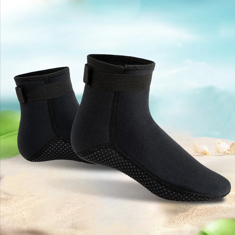 Diving Socks 3mm Neoprene Non-slip Beach Water Socks  Adult Warm Diving Surfing Socks for Rafting Snorkeling Sailing Swimming