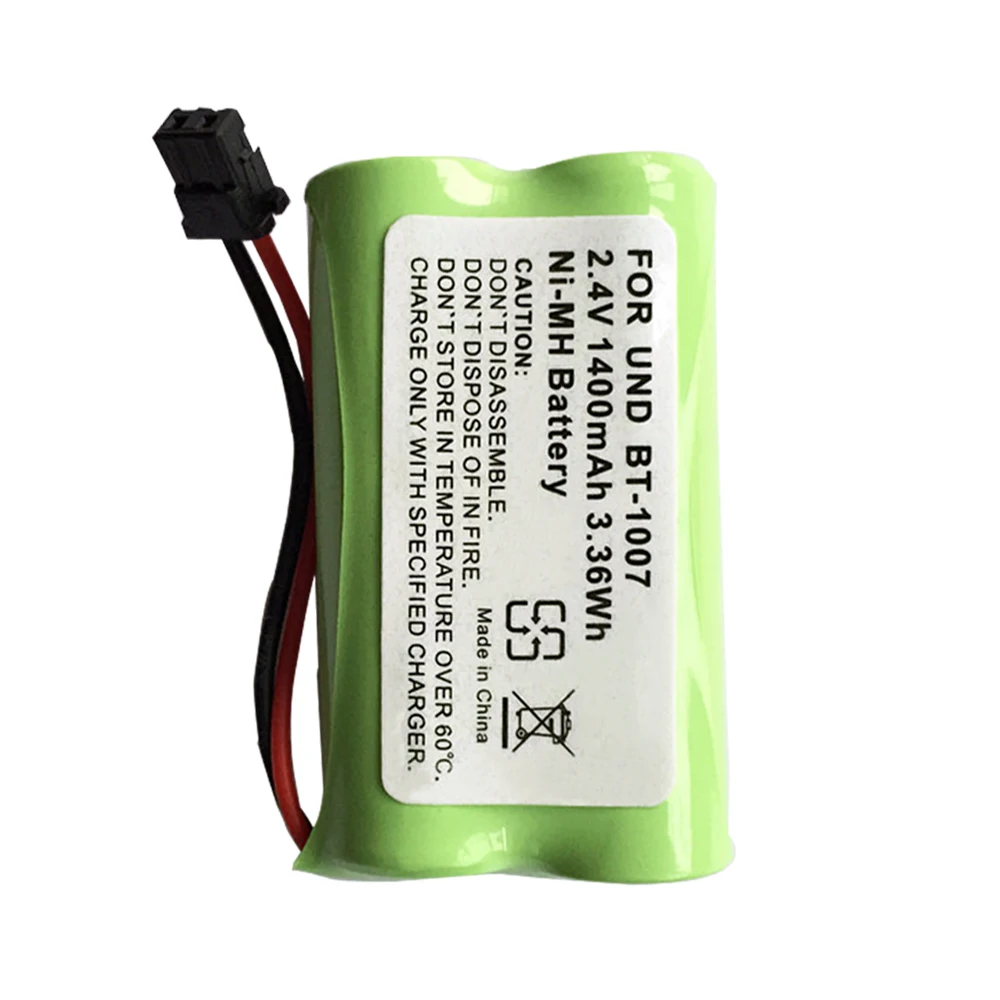 充電式ワイヤレス電話バッテリー,nimh,1400mah,2.4v,aa,BT-1007, BT-1015,uniden,bt904,bp904,bt1007,bt1015,dcx150,exp370