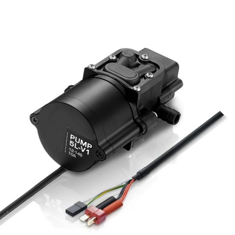 Brushless Spraying Aircraft 5L Electrical Agricultural Plant Protection Machine 12-14S Pump Integrated Diaphragm Pump