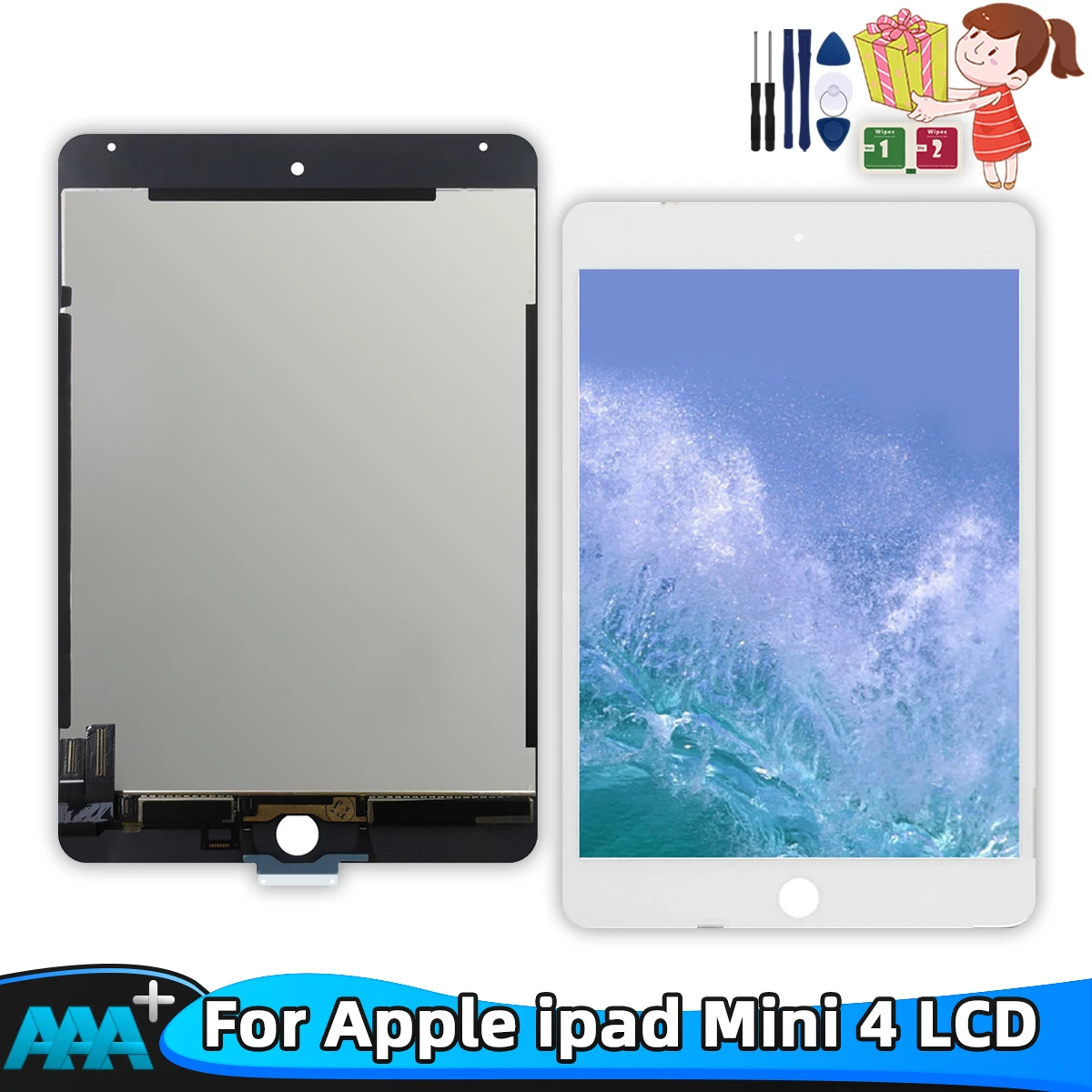 

For iPad Mini 4 A1538 A1550 OEM New LCD Display Touch Screen Panel Assembly Replacement LCD Digitzer EMC 2815 EMC 2824