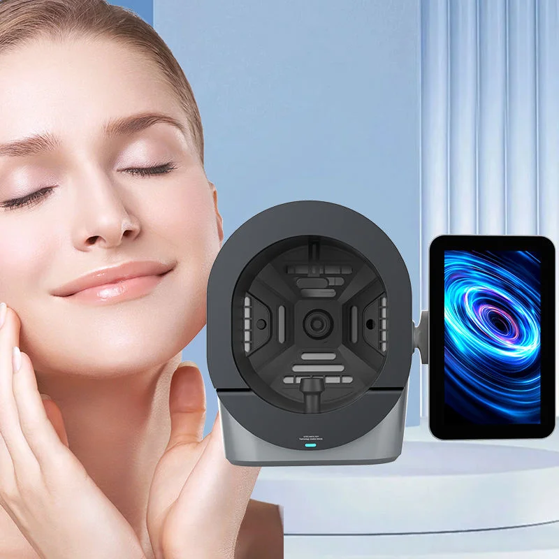 AI SIA Magic 3D Mirror Facial Scanner Skin Analyzer حب الشباب تحليل الجلد آلة اختبار الوجه الكامل #1
