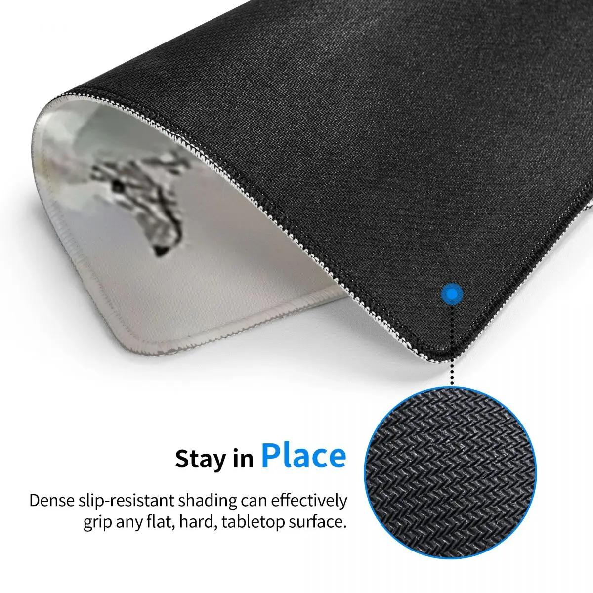 Luxury Pearl And Abalone Poodle Dog Pudel Caniche Mouse Pad Computer Keyboard Mouse Mat Gamer PC Desk Mat Office Table Mats