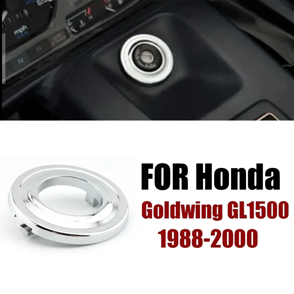 1PCS Motorcycle accessories CHROME FOR Honda GL 1500 Gold Wing GL1500 1988-2000 Goldwing Key/Ignition Switch GROMMET