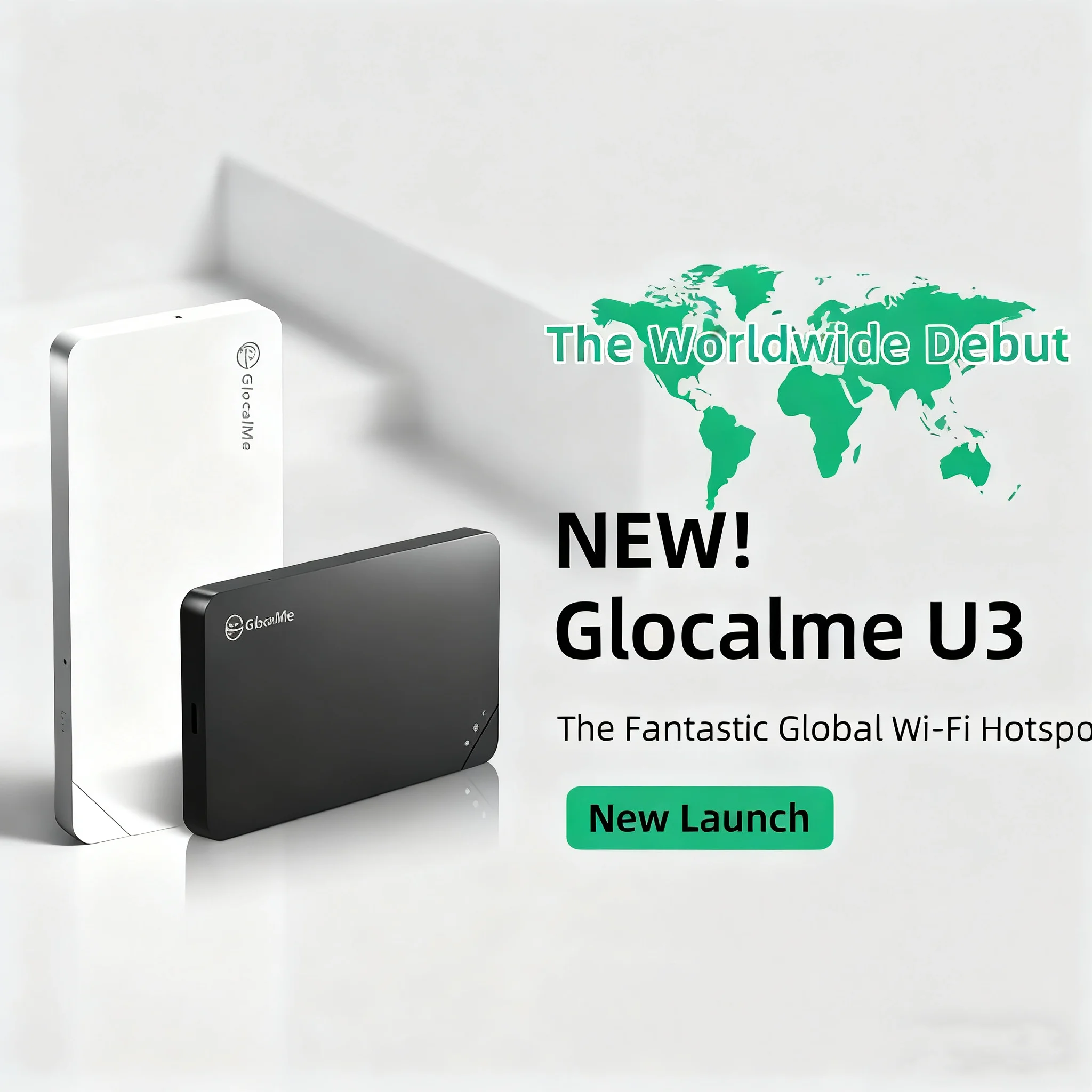 Glocalme  4G Wireless mobile hotspot  High Speed Portable wi-fi Router U3 worldwide Mobile WiFi Hotspot  4g dongle