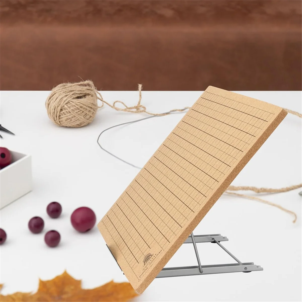 マクラメボードセット、Tピンクリップ、金属製の調整可能なホルダー、編組クラフトヘルパー、12 x16インチ