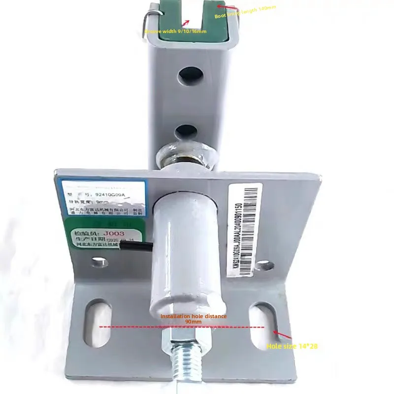 Elevator Sliding Guide Shoe with 140mm Lining 92410G09A for 9/10/16mm Guide Rail