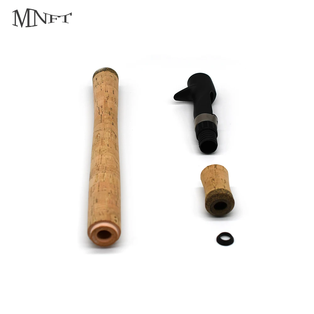 MNFT 1Set Fishing Rod Cork Handle with Reel Seat Set Rod Building and Repairs Model