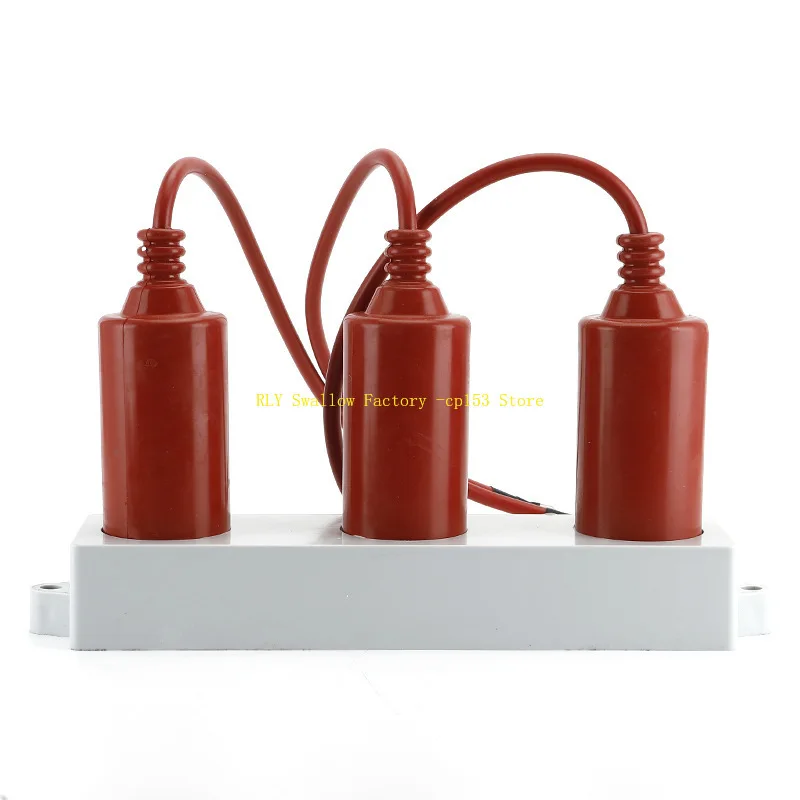Three-phase combined device arrester counter tbp-12.7 overvoltage protector 10kv red