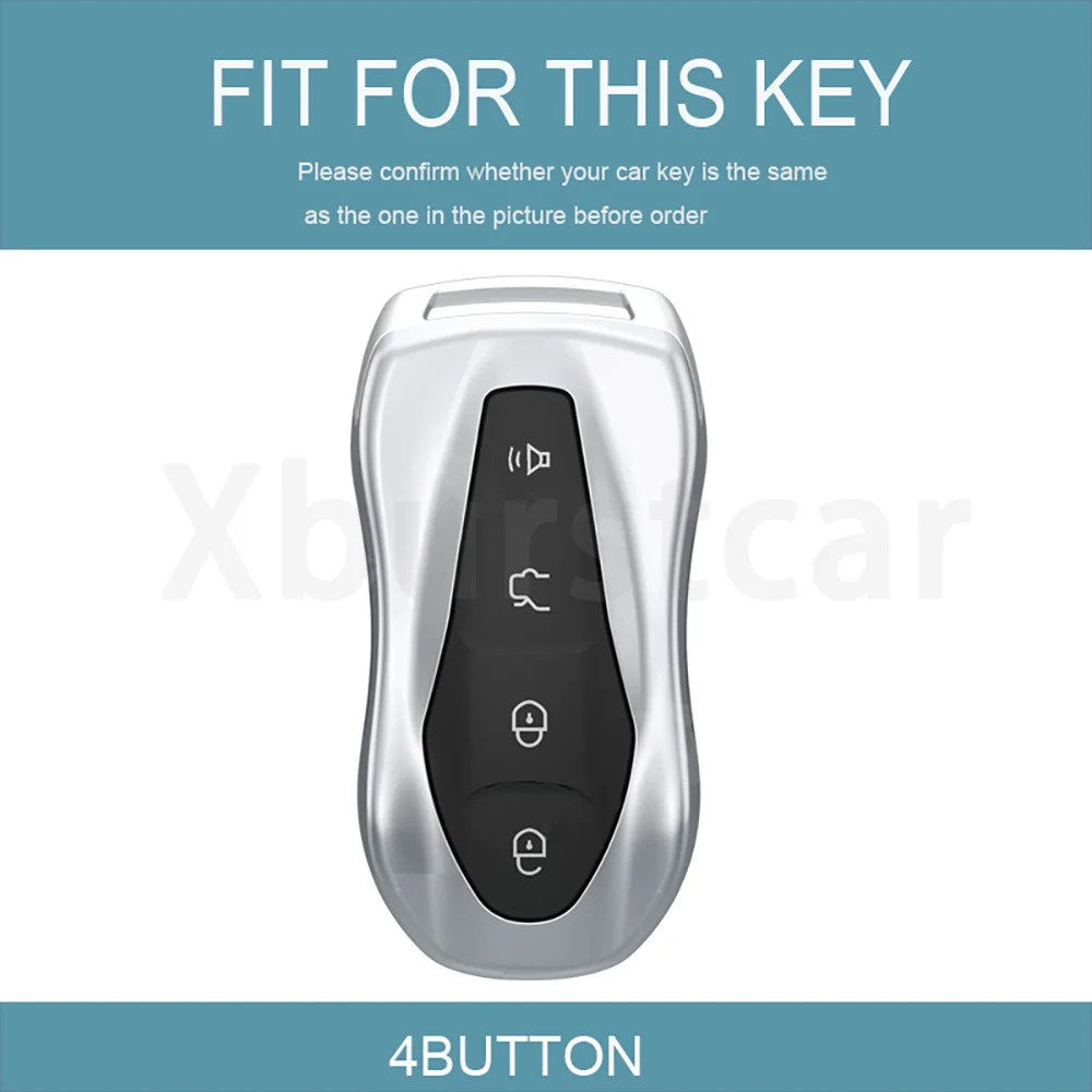 Transparent TPU Auto Shell Car Fob Key Cover Case Protector For Geely Azkarra FY11 Atlas Pro Boyue PRO New Emgrand GS X6 SUV EC7