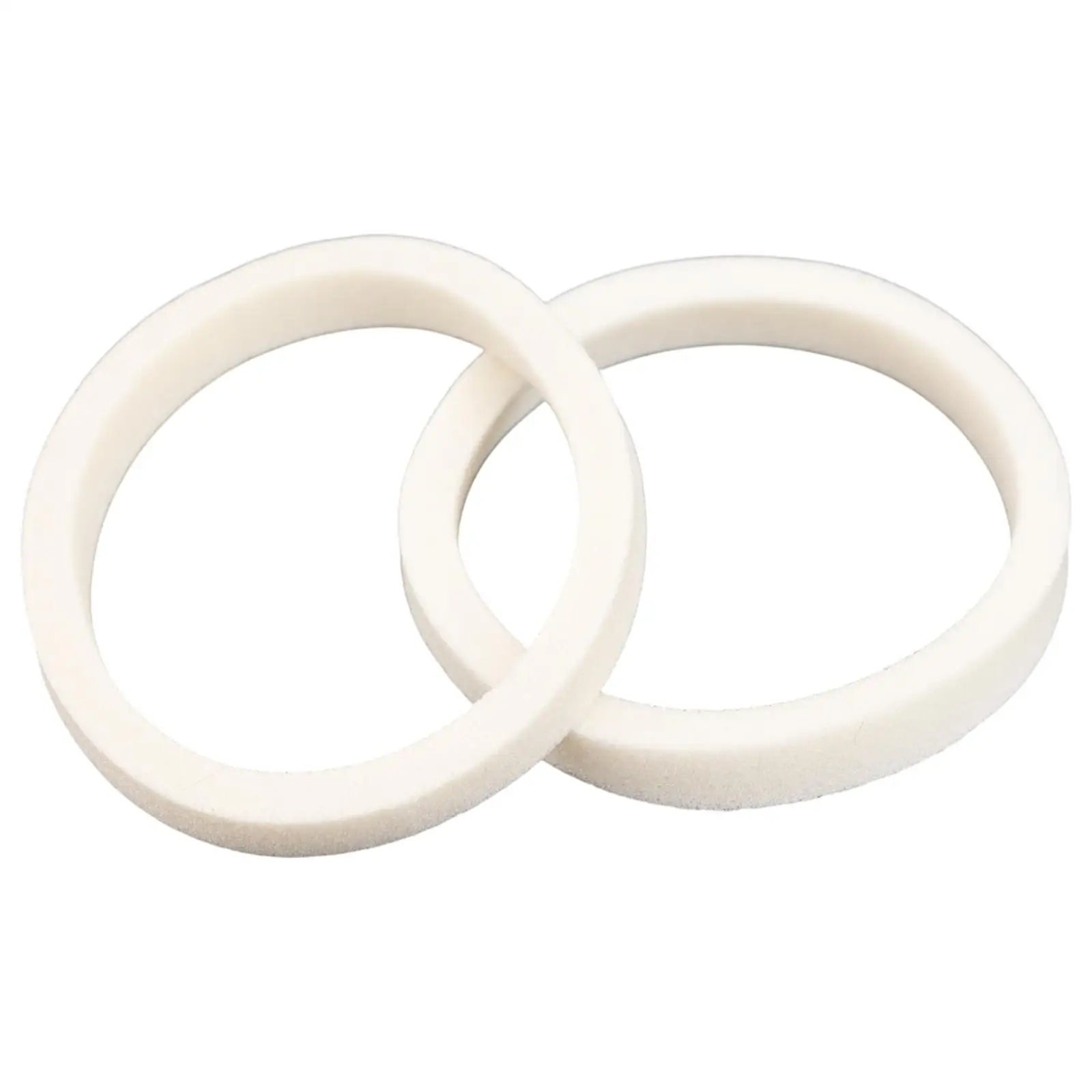 حلقات ختم الغبار ختم الزيت ملحقات المكتب الخارجية دراجة رغوة شوكة استبدال الإسفنج 2 قطعة حوالي 3 جرام العلامة التجارية الجديدة #5