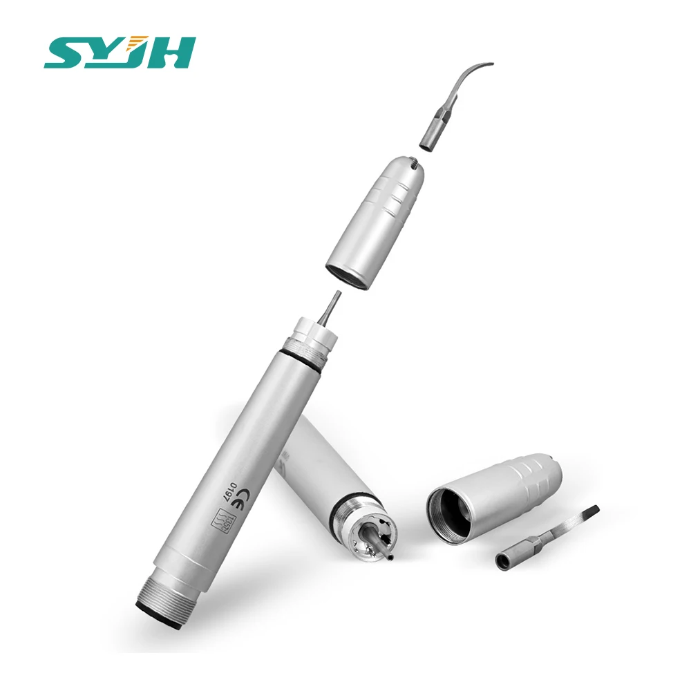 

2/4 Holes Dental Ultrasonic Air Scaler Pneumatic Scaler Handpiece Tooth Cleaning Whitening Calculus Removal Dentistry Tools